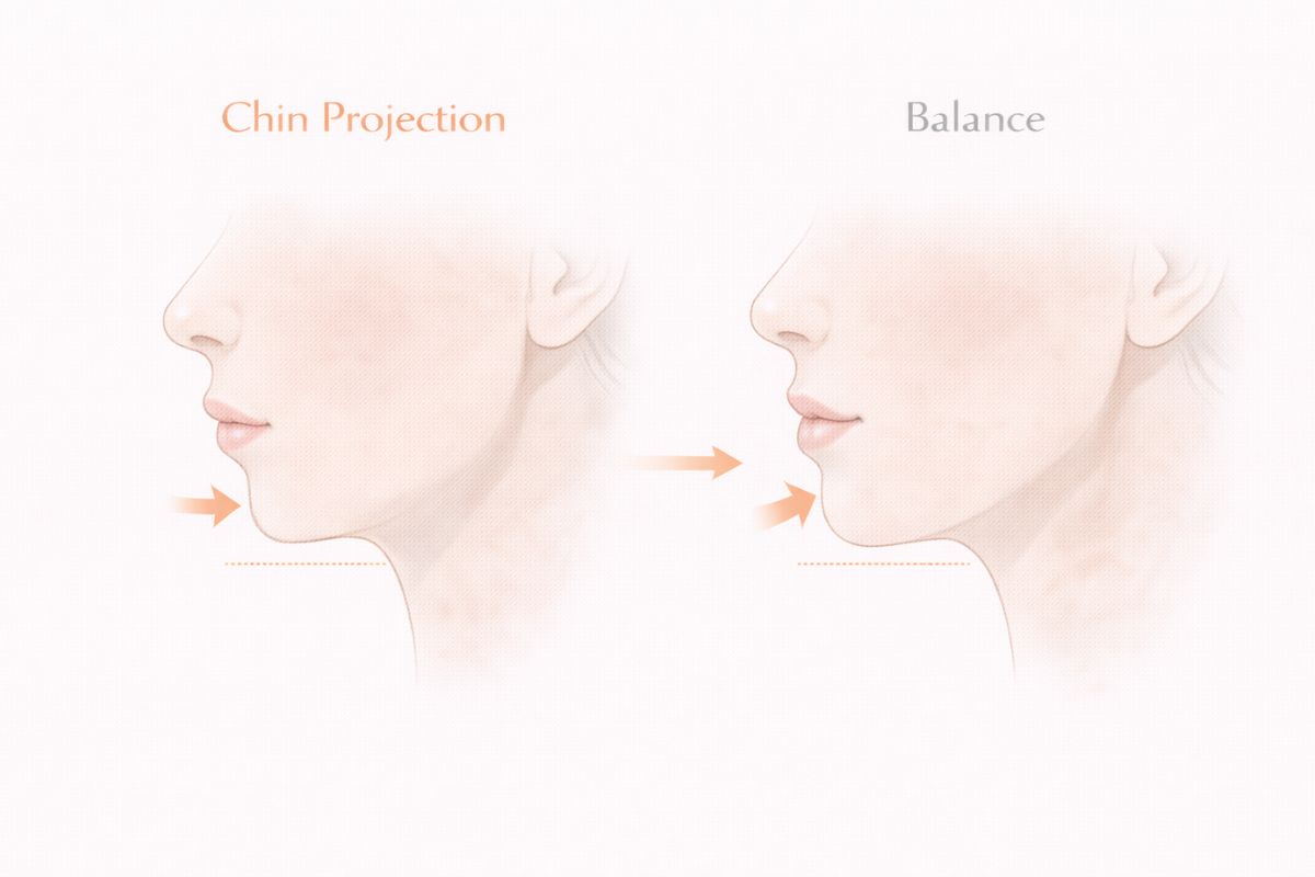 Metode chin augmentation Korea pembentukan dagu