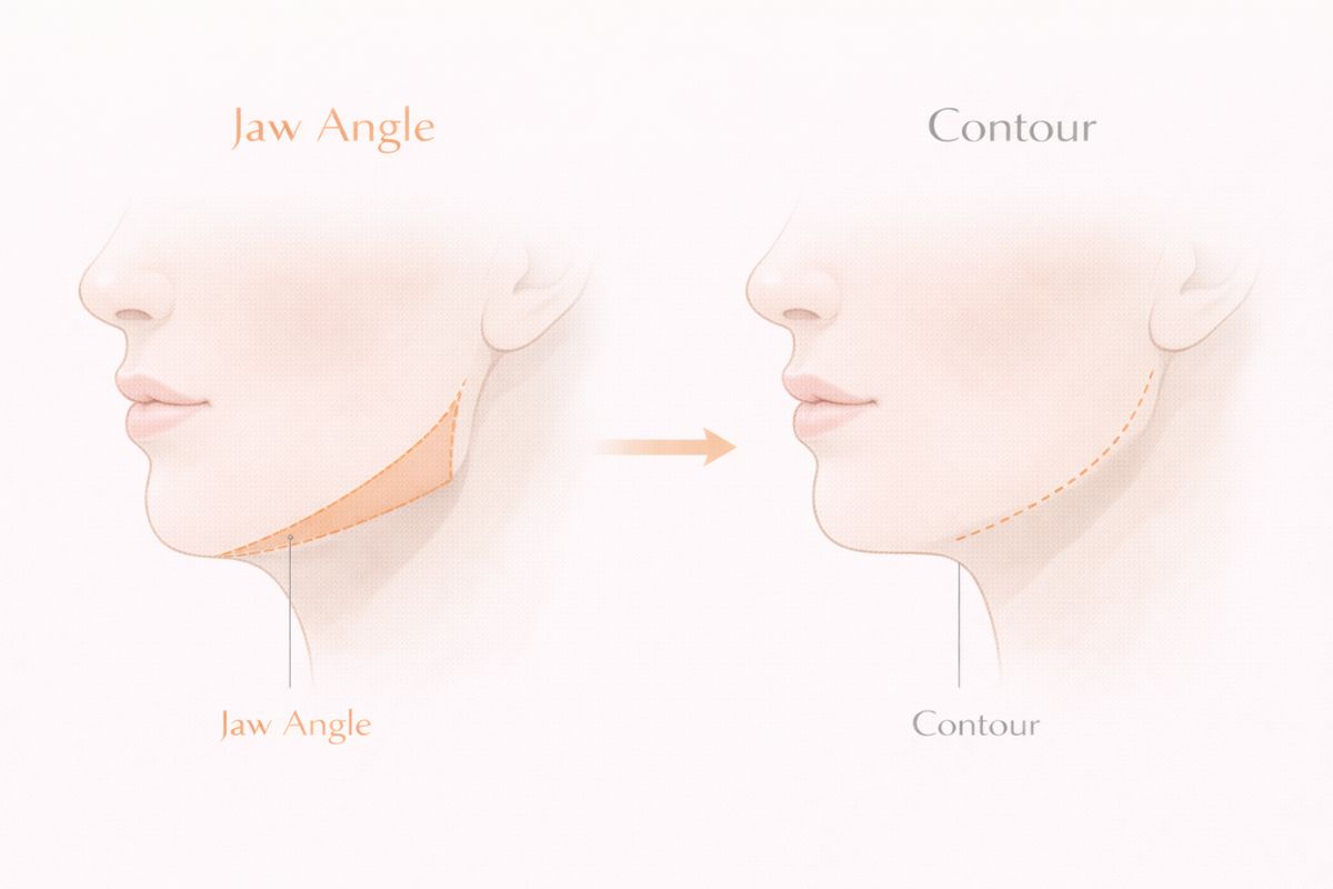Metode jaw reduction Korea pengurangan sudut rahang
